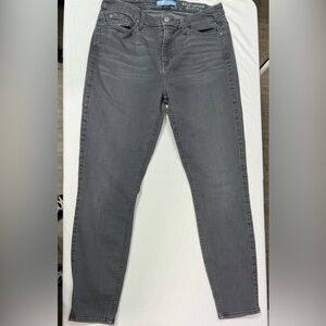 7 For All Mankind Gray Skinny Jeans